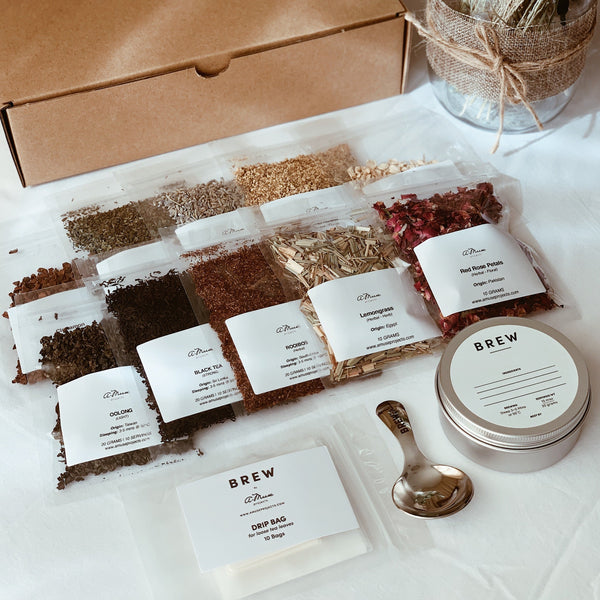 DIY Tea & Botanical Blending Box