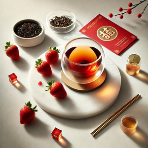 Celebrate Lunar New Year with Our Limited Edition Strawberry Pu’erh Tea 🍓🌙