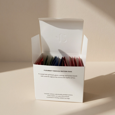 Discovery Tea Set – 16 Premium Tea Bag Sachets | A.muse Tea – A