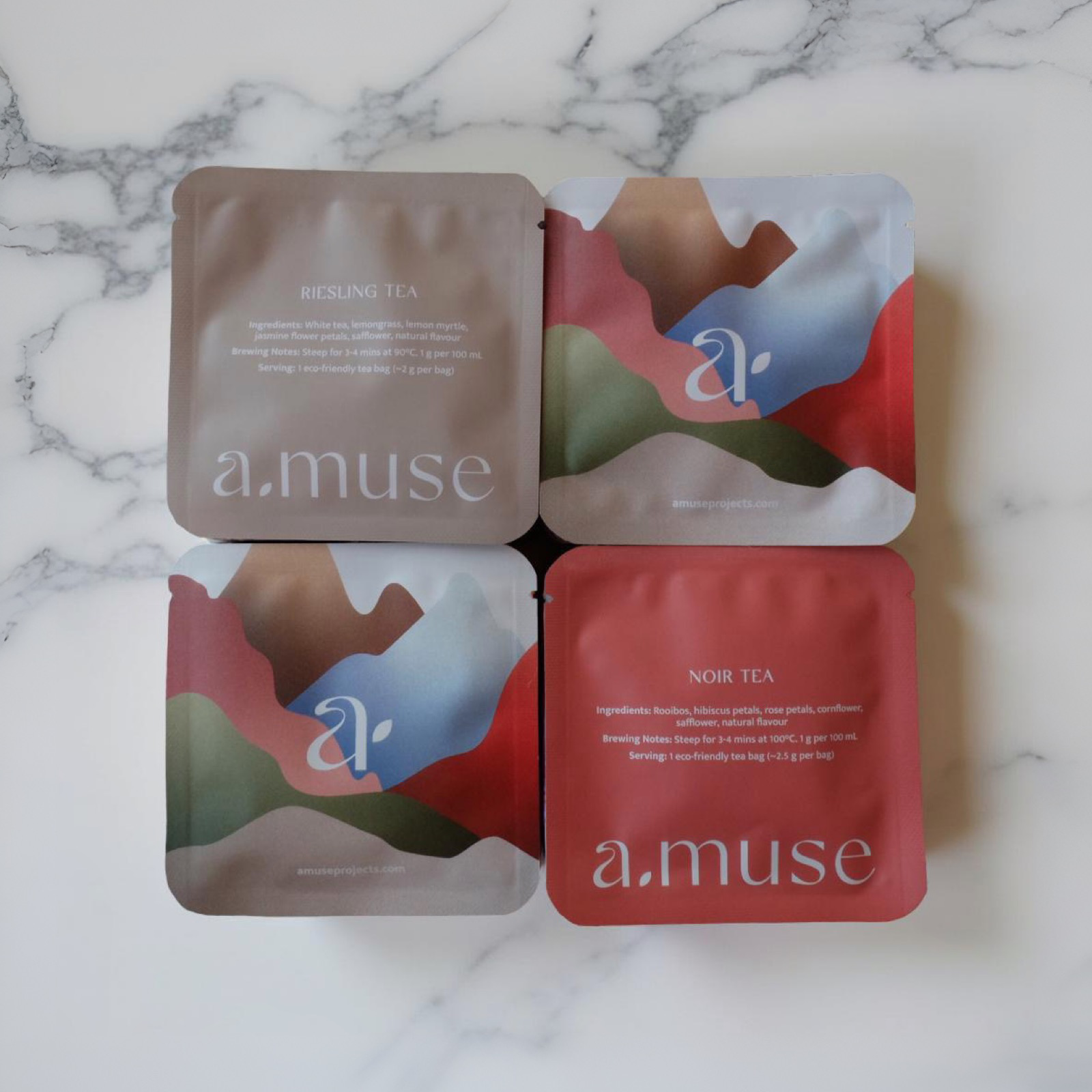 Wine-Inspired Favourite Duo (Tea Bag Sachets)