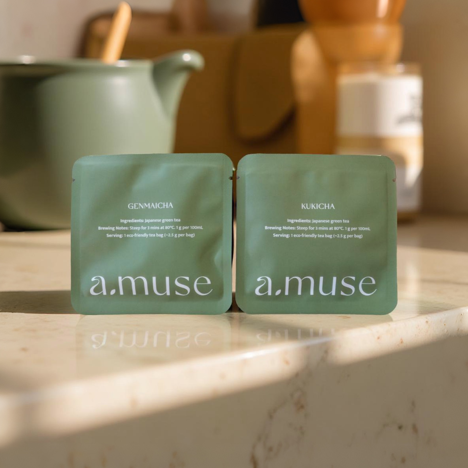 Japanese Green Tea Duo (Tea Bag Sachets)