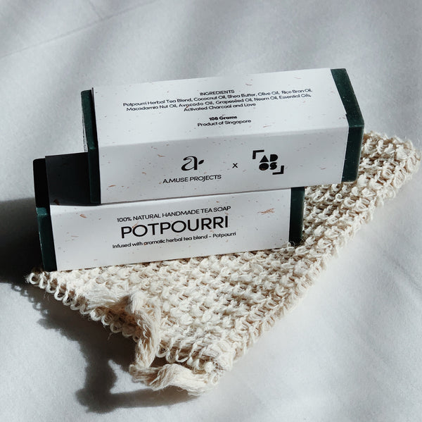 100% Natural Handmade Tea Soap - Potpourri