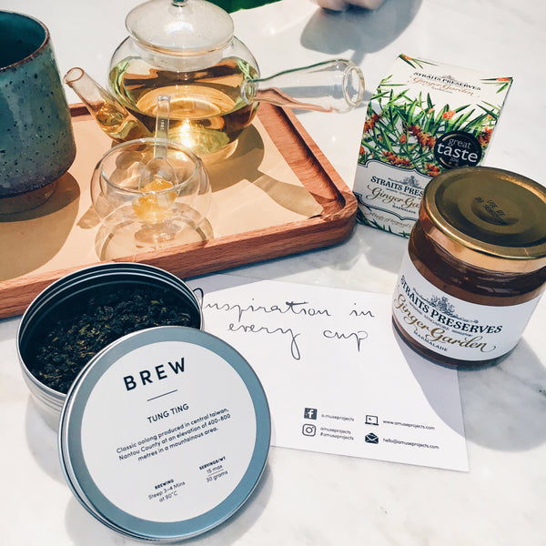[Tea Pairing] Ginger Garden Marmalade + Grandma Limoncello